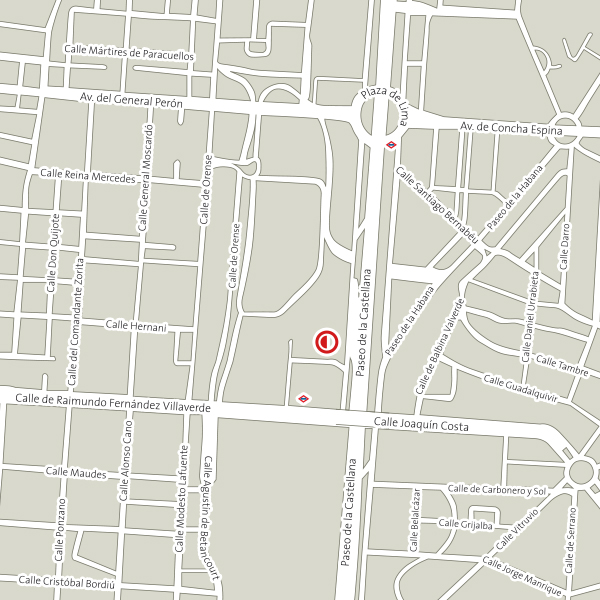 Mapa ubicación CORES